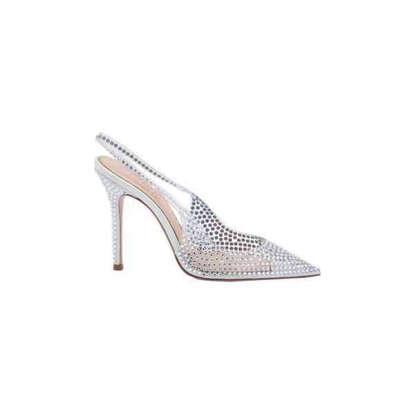 STELLA SLINGBACK 105 JELLY TRANSPARENT + CRYSTAL CRYSTAL